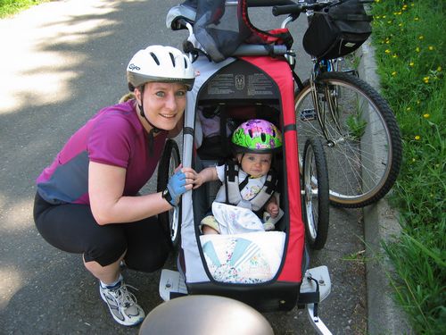 Biking with Mommy