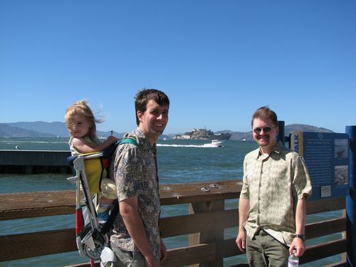 With Kyle on Pier 39