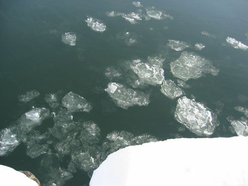 Ice in the St. Lawrence River