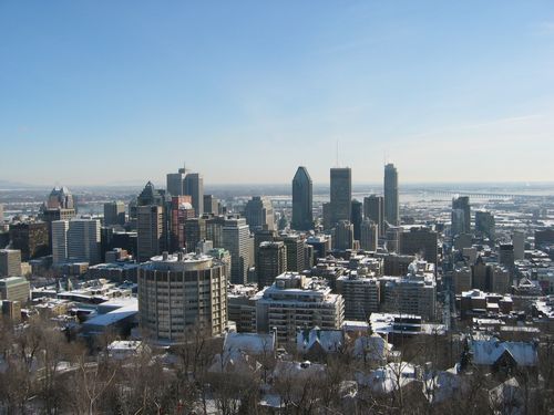 View from Mount Royal