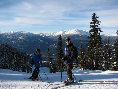 Heading Down Blackcomb