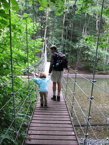 Crossing the Ohanapecosh to the Grove