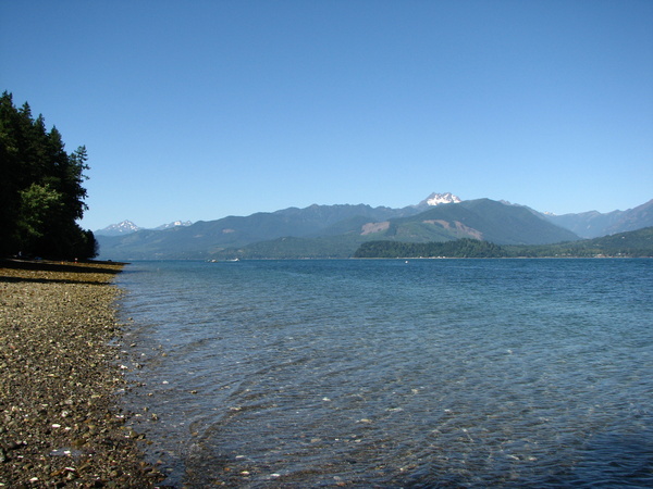 Looking South Along Hood Canal