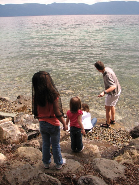 Flathead Lake (before entering the park)