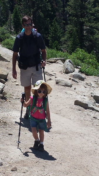 Hiking to Sentinel Dome