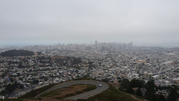San Francisco from Twin Peaks