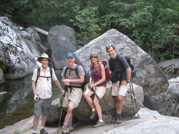 Sibling Hike at Chilnualna Creek