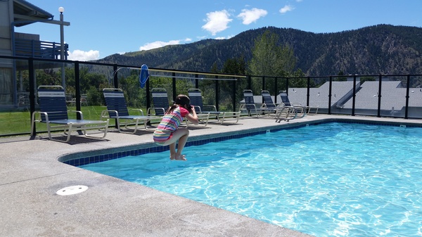 Jumping in the Pool