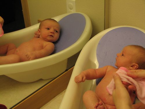 Bathing the Twins
