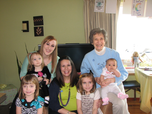 Granddaughters and Great Granddaughter