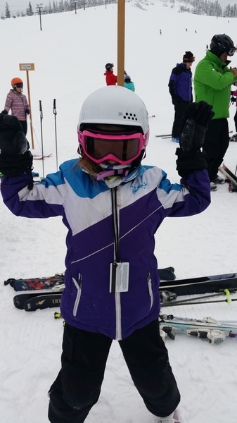 First Day of Ski School