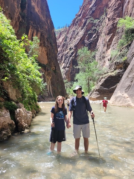 Braving the Narrows at Zion