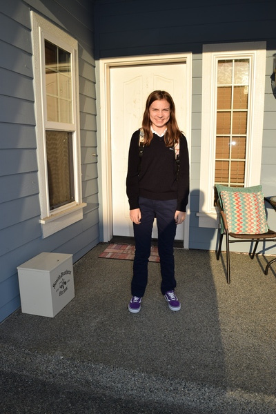 First Day of 8th Grade