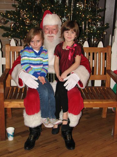 Santa and Katelyn