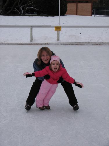 Ice Skating at Chelan