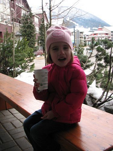 Hot Cocoa at Whistler