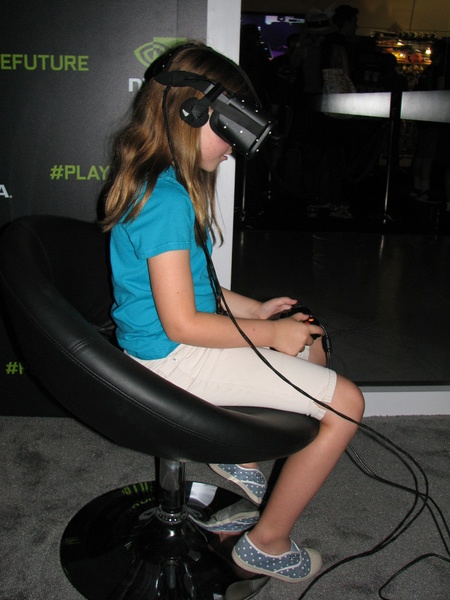 Playing Oculus Rift