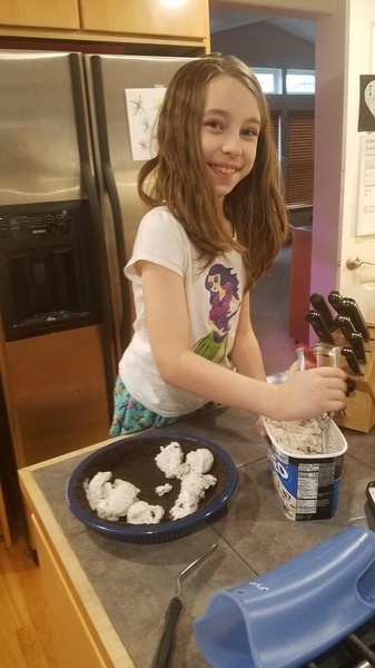 Making Oreo Pie