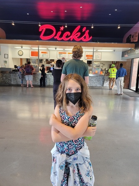 Lunch at Dick's